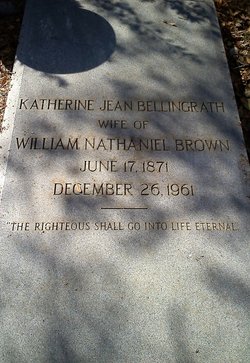 Katherine Jean <I>Bellingrath</I> Brown 