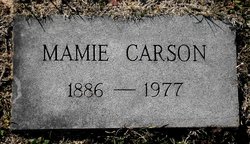 Mamie T. <I>Pittman</I> Carson 