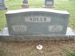 Emma E. <I>Abel</I> Adler 
