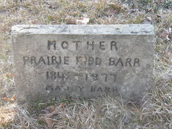 Prairie <I>Kidd</I> Barr 