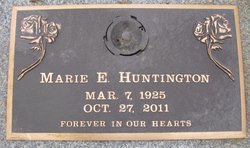 Marie E. <I>Sakariason</I> Huntington 
