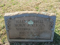 Helen Frances <I>Hubbell</I> Jamerson 