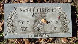 Nannie Gertrude Morris 