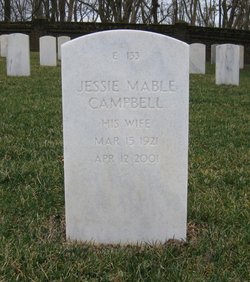 Jessie Mable “May” <I>Hoague</I> Campbell 