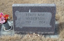 Ethel Mae <I>Sheets</I> Anderson 