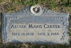 Aloha Mavis <I>Schee</I> Carter 