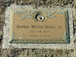 Harold Watson Gowdy Sr.