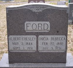 Unica Rebecka <I>Sheppard</I> Ford 