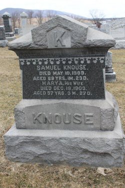 Mary A. <I>Brouse</I> Knouse 