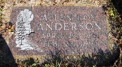 Allen Roy Anderson 