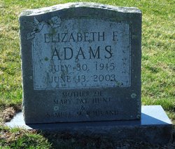 Elizabeth F. Adams 