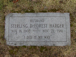 Sterling DeForest “Sam” Harger 