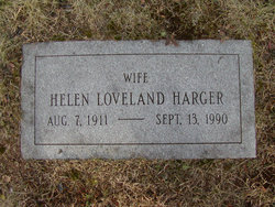 Helen <I>Loveland</I> Harger 