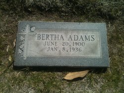 Bertha Adams 