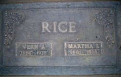 Martha I <I>Cummins</I> Rice 