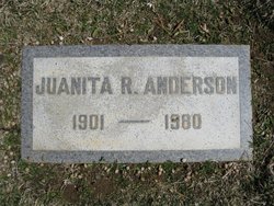Juanita Rose <I>Lenon</I> Anderson 