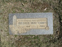 Mildred Mae <I>Manning</I> Craft 