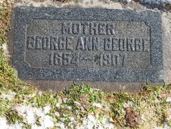 George Ann “Annie” <I>Hawkins</I> George 