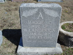 Margaret C “Maggie” <I>Henley</I> Anderton 