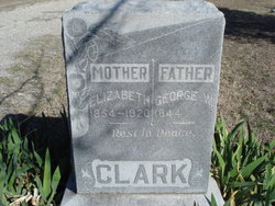 Elizabeth Jane <I>Hurst</I> Clark 