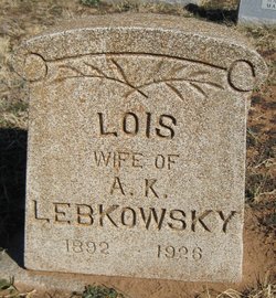 Lois Florence <I>Roberts</I> Lebkowsky 