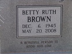 Betty Ruth Brown 
