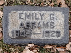 Emily Georgina <I>Ellis</I> Abrams 