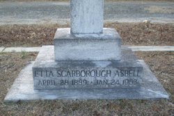 Etta <I>Scarborough</I> Asbell 