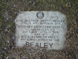 Elsie Beatrice “Betty” Bealey 
