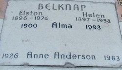 Anne Clarke <I>Belknap</I> Anderson 