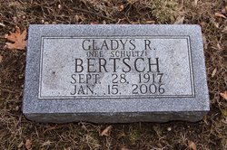 Gladys R <I>Schultz</I> Bertsch 