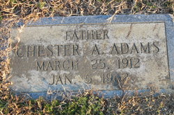 Chester Arthur Adams 