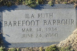 Ila Ruth <I>Barefoot</I> Barbour 