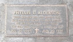 Phyllis Lavern <I>Boston</I> Alderson 