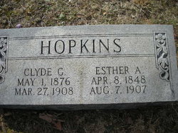 Esther Ann <I>Albert</I> Hopkins 
