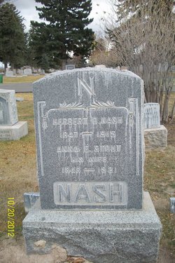 Anna E <I>Stout</I> Nash 