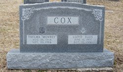 Thelma Elizabeth <I>Mowrey</I> Cox 