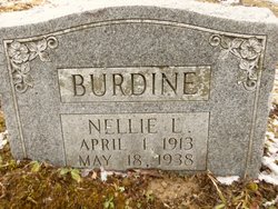 Nellie Ethel “Nell” <I>Logsdon</I> Burdine 