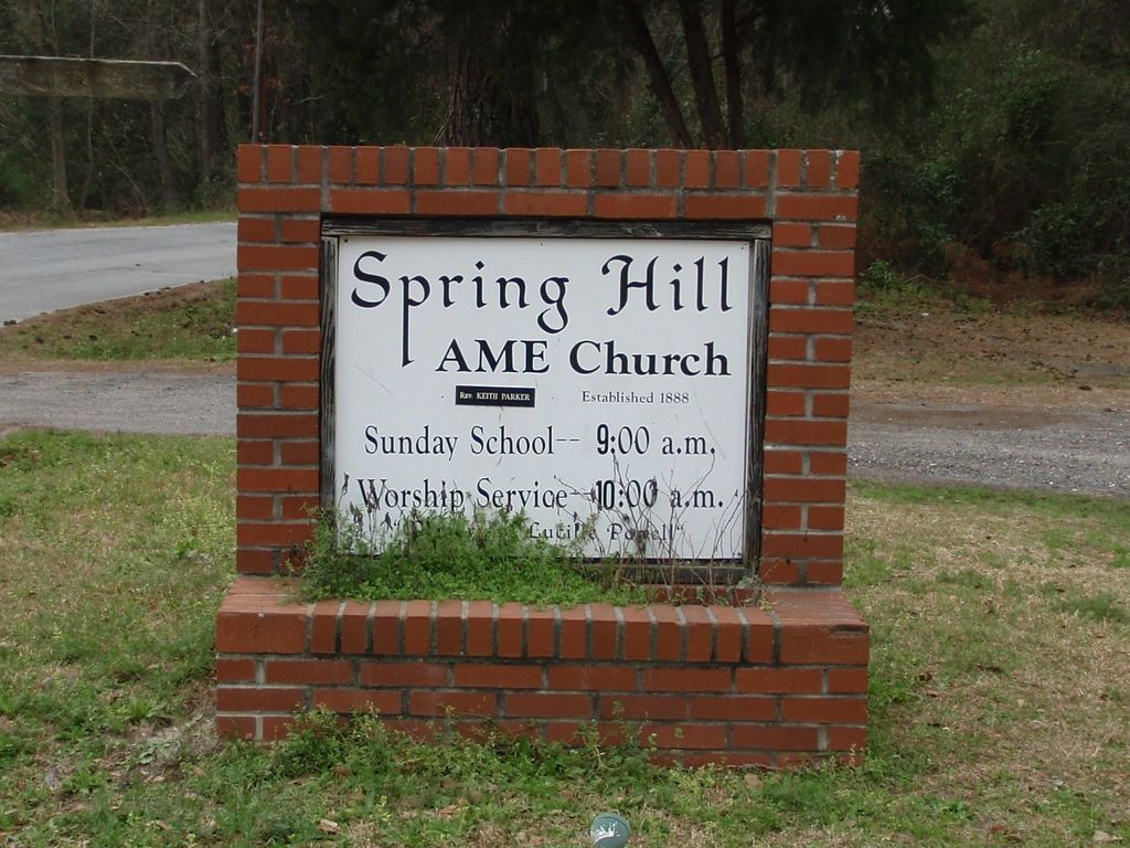 Spring Hill A.M.E. Church Cemetery