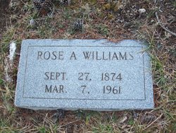 Rose Anna <I>Wood</I> Williams 