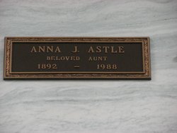 Anna Julia <I>Lange</I> Astle 