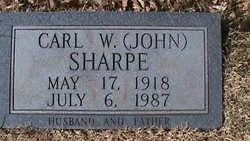 Carl Wallace “John” Sharpe 