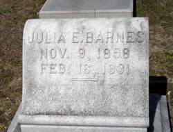 Julia E <I>Moore</I> Barnes 