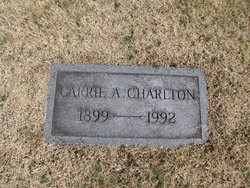 Carrie Lee <I>Anderson</I> Charlton 