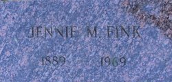 Jennie M. <I>Tilbury</I> Fink 