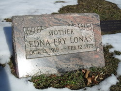Edna Frances <I>Fry</I> Lonas 