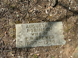 Augusta P. <I>Robinson</I> Brewer 