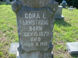 Cora L <I>Cansler</I> Armstrong 