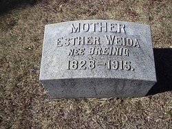 Esther <I>Breinig</I> Weida 
