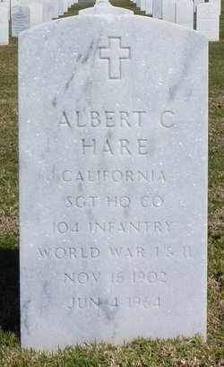 Albert C Hare 
